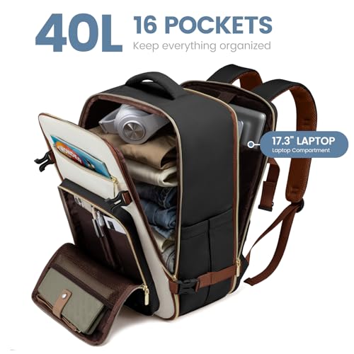 LOVEVOOK Women's 40L Travel Backpack - Flight Approved Carry-On - Image 3