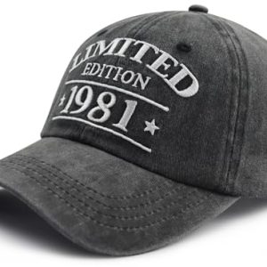44th Birthday 1981 Limited Edition Baseball Cap Gift
