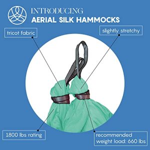 Aerial Silk Yoga Hammock & Swing | Home Inversion Kit