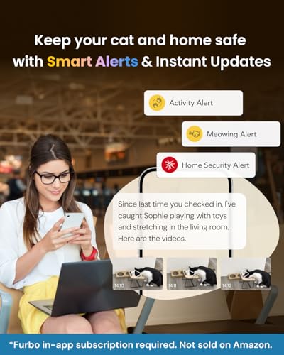 Furbo 360° Cat Camera + Mini Bundle with Nanny Pro - Image 4