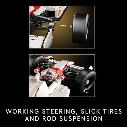 LEGO Icons McLaren MP4/4 F1 Car & Senna Minifigure Kit 18+ - Image 5