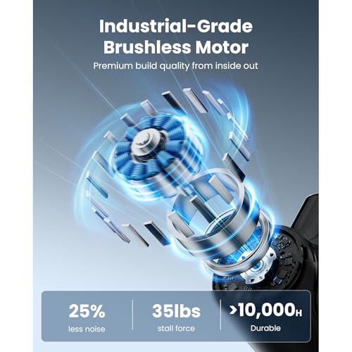 BOB & BRAD M7 Plus Mini Massage Gun with Heat - Deep Tissue - Image 8