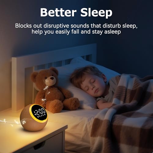 Soft Sound Alarm Clock with 30 Soothing Sleep Sounds - Image 8
