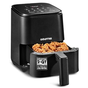 Gourmia 2 Qt Air Fryer – FryForce 360º & 8 Presets