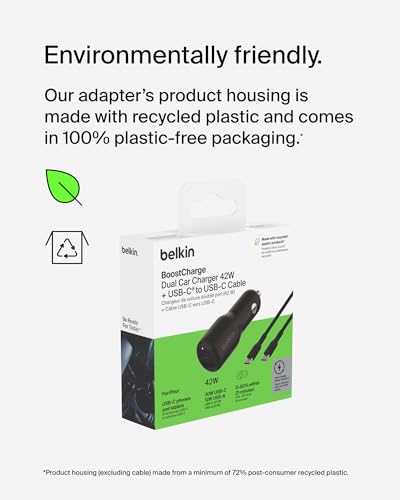 Belkin BoostCharge 42W Dual Port USB Car Charger - Image 6