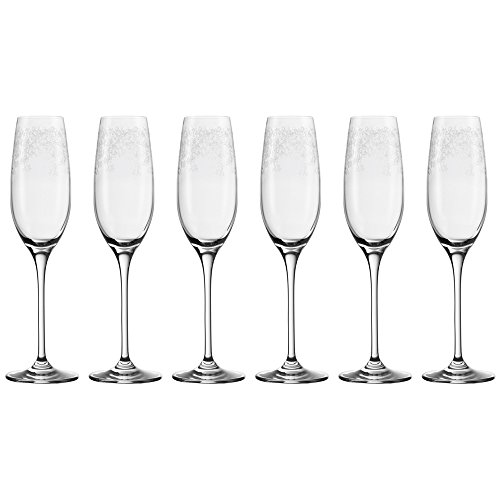 LEONARDO Champagne Chateau Glass Set - 6 Elegant Flutes - Image 4