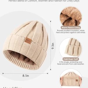 Women’s Winter 4-in-1 Warm Set: Hat, Gloves, Scarf, Earmuffs