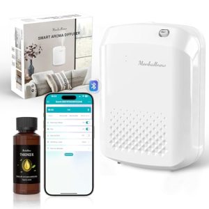 Monhallnow Waterless Bluetooth Essential Oil Diffuser
