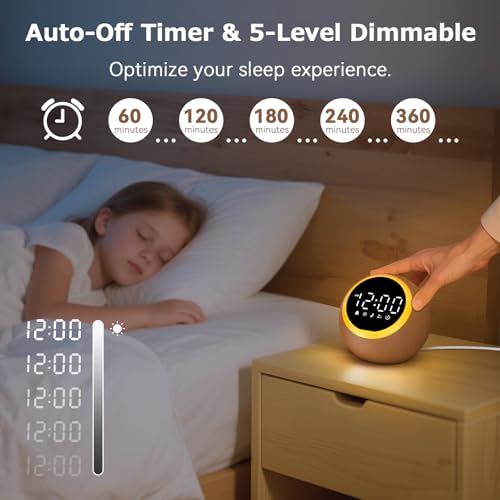 Soft Sound Alarm Clock with 30 Soothing Sleep Sounds - Image 5