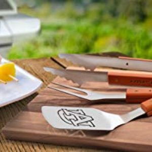 NCAA Auburn Tigers Classic BBQ Set – 3-Piece Grilling Tools