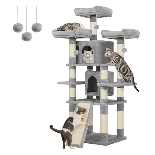 Feandrea 67" Multi-Level Cat Tree Tower for Large Cats