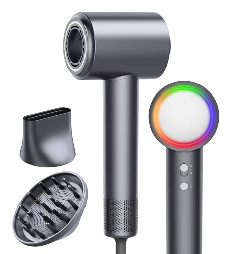 YABLAM High-Speed Ionic Hair Dryer - Fast Drying & Frizz-Free