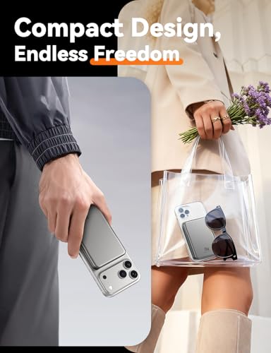 Magnetic 10000mAh Power Bank: 20W Fast MagSafe Charger - Image 7