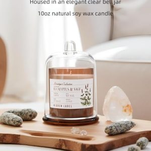 Hidden Label Eucalyptus Alpine Sage Soy Candle 10oz