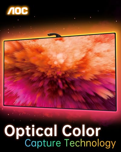 AOC TV Backlight Sync for 75-85" TVs | Smart RGB LED Strip - Image 6