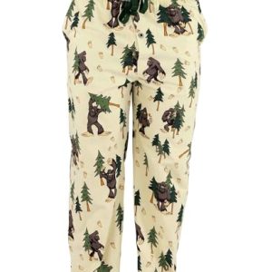 Lazy One Men’s Bigfoot Lounge Pajama Pants