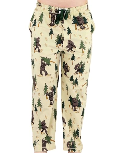 Lazy One Men's Bigfoot Lounge Pajama Pants