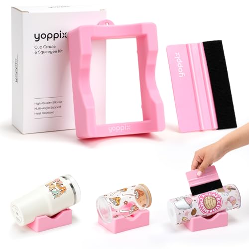 YOPPIX Silicone Cup Cradle for Tumbler Crafting