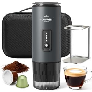 Uiifuidy Portable 3-in-1 Electric Espresso Maker Set