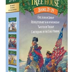 Magic Tree House Books 21-24: American History Set