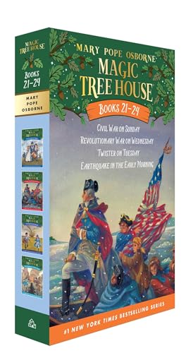 Magic Tree House Books 21-24: American History Set