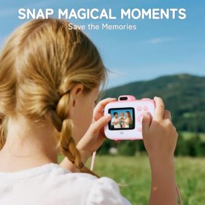 Kids Instant Print Camera 1080P HD – Girls Ages 5-9