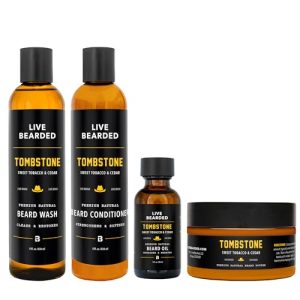 Live Bearded Complete Grooming Kit – Natural USA Made