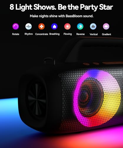 BassBloom Roar 1: 60W Deep Bass IPX6 Bluetooth Speaker - Image 5