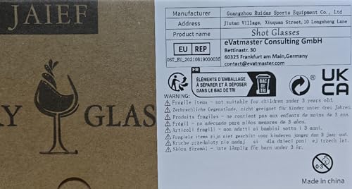 JAIEF Heavy Base Tequila Shot Glasses - 2 OZ (Set of 12) - Image 6