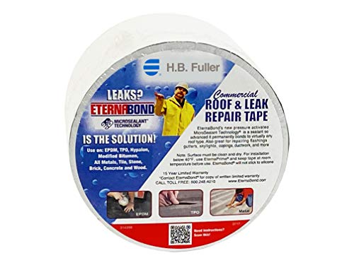 EternaBond RoofSeal White 4"x25' RV Repair Tape - Image 2