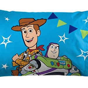 Toy Story Woody & Buzz Pillowcase – Kids Super Soft Bedding