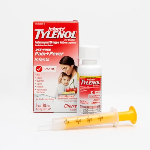 Infants' Tylenol Dye-Free Cherry Pain & Fever Reliever - Image 7
