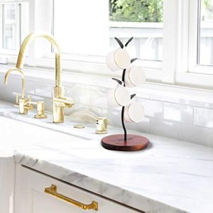SASIDO Black Coffee Mug Holder Tree – Countertop Organizer