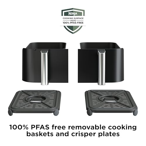 Ninja DZ550 Foodi 10 Qt Smart XL DualZone Air Fryer - Image 7