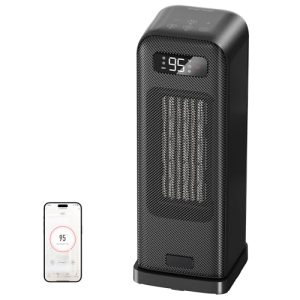 FLANUR Smart Space Heater – WiFi, Voice Control & 1500W