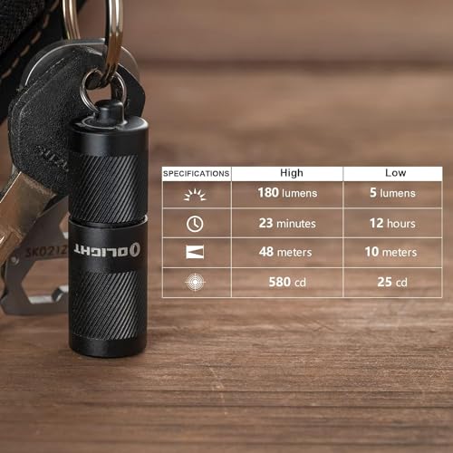 OLIGHT I1R 2 Pro EOS: 180 Lumen USB-C Keychain Light - Image 3