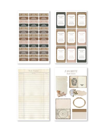 Rongrong Bookworm Planner Stickers for Book Lovers - Image 4