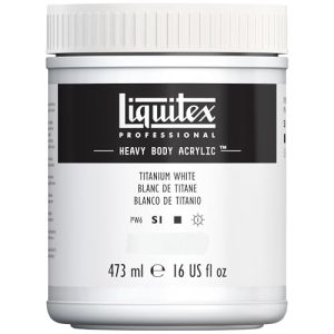 Liquitex Professional Heavy Body Acrylic Paint – Titanium White