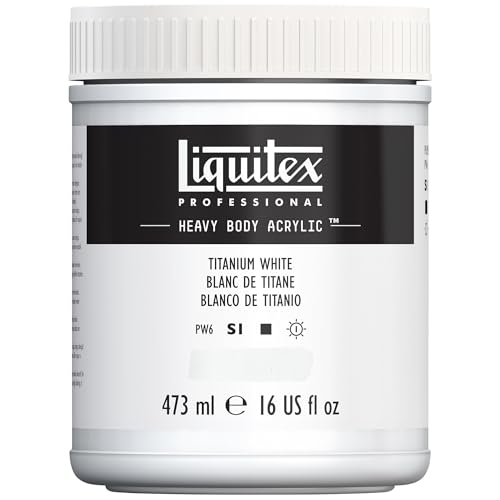 Liquitex Professional Heavy Body Acrylic Paint - Titanium White