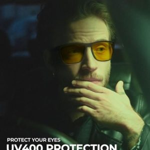 KALIYADI Lightweight Men’s Night Vision Driving Glasses