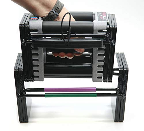 PowerBlock Elite EXP Adjustable Dumbbells (5-50 lb Pair) - Image 4