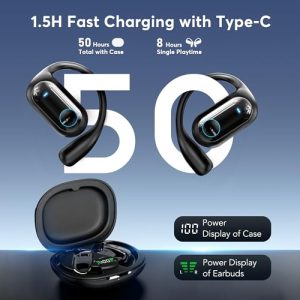 MOZC AI Translation Earbuds: 168 Languages, Bluetooth 5.4