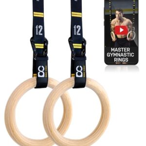 Double Circle Wooden Gymnastics Rings – Calisthenics Gym