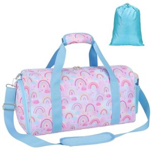 Bagseri Kids Dance & Sports Duffel Bag with Shoe Pocket