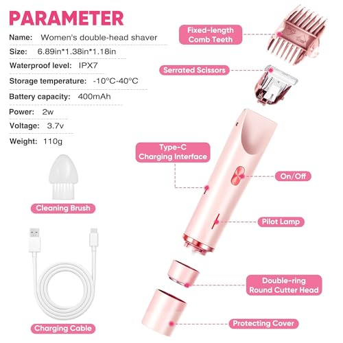 Bikini Trimmer for Women - Electric Razor & Shaver - Image 6