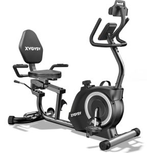 Recumbent Exercise Bike – Quiet, 16-Level Resistance, 400LB Support