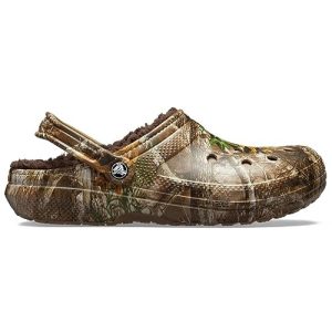 Crocs Adult Classic Lined Realtree Clog – Warm & Camo