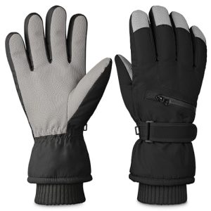 Gilotop Winter Ski Gloves: Waterproof, Thermal, Touchscreen