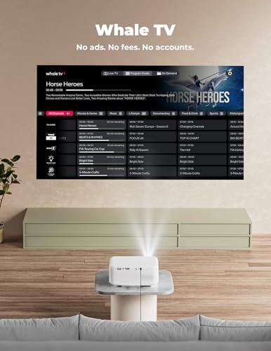 Lisowod L02 1080P Smart Projector - WiFi, Bluetooth, Netflix - Image 7