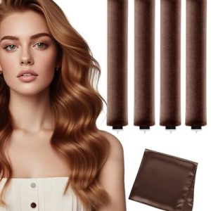 nunflue Heatless Hair Curlers Overnight Set